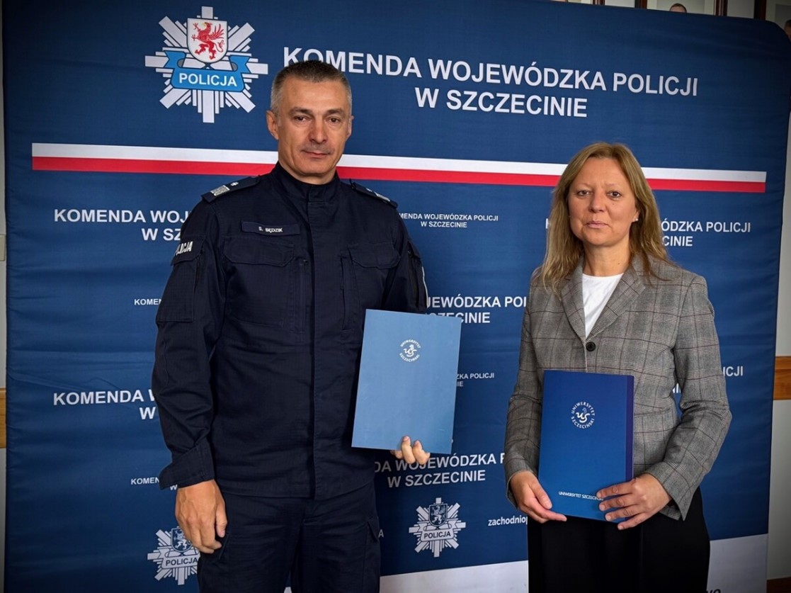 Podpisanie porozumienia z Komendą Wojewódzką Policji w Szczecinie