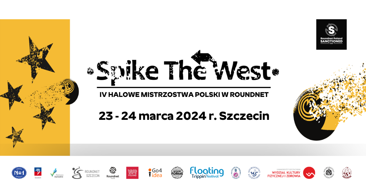 Czy szczecinianie powtórzą zeszłoroczne sukcesy? – Zapraszamy na “Spike The West – IV Halowe Mistrzostwa Polski w Roundnet 2024”!