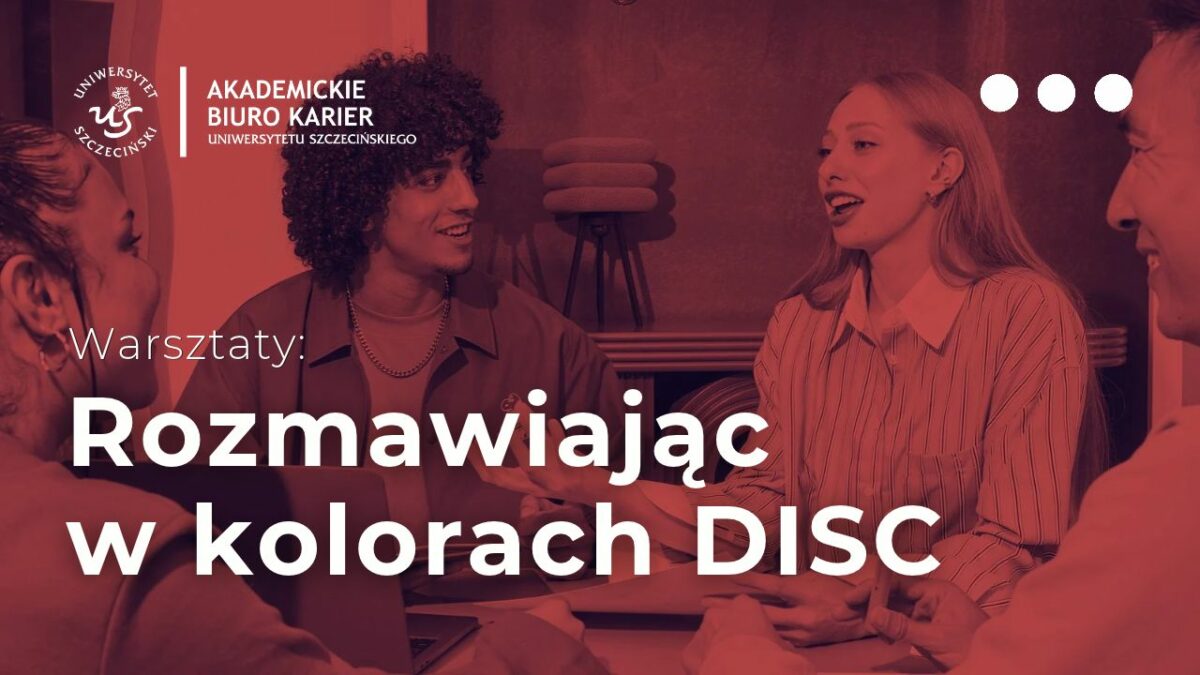 Warsztaty „Rozmawiając w kolorach DISC” już 20.10. – czekamy na Ciebie!